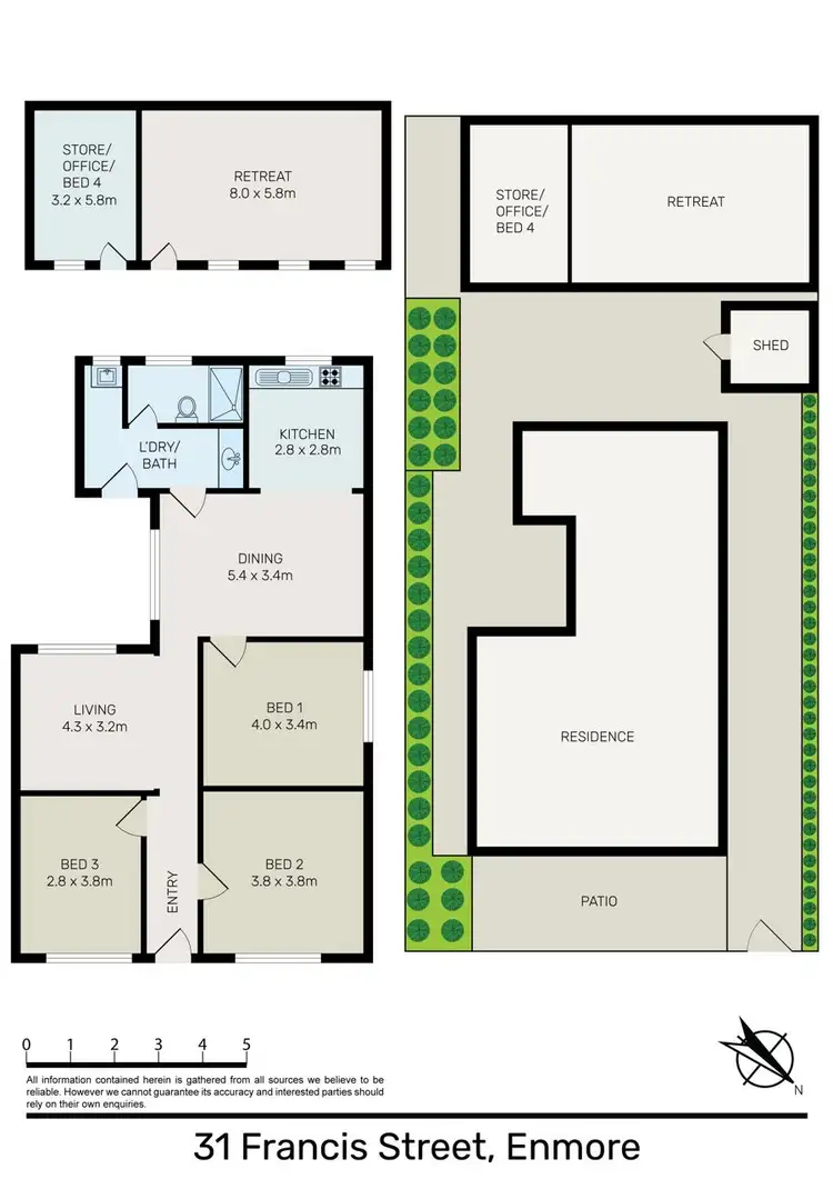 Floorplan of Homely house listing, 31 Francis Street, Enmore NSW 2042