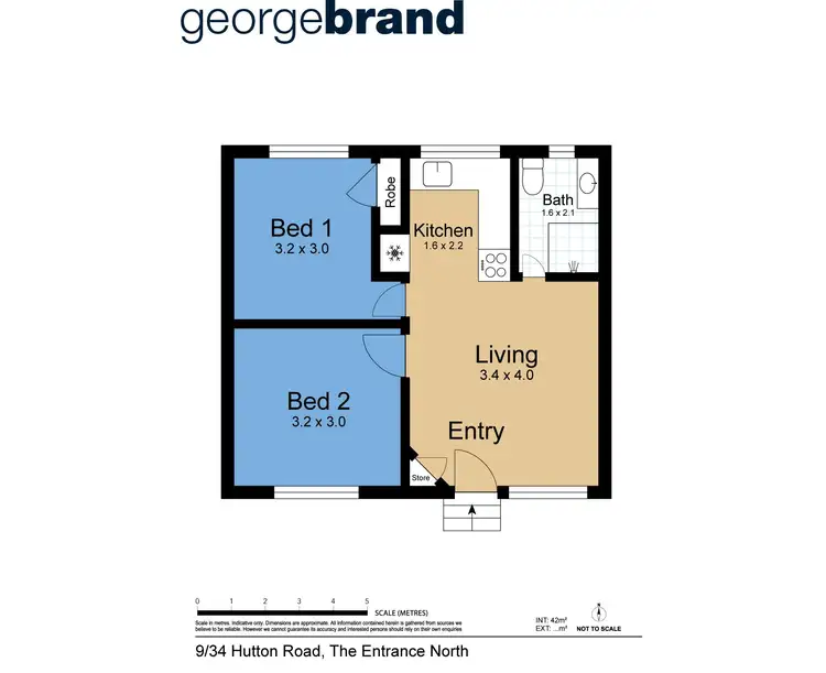Floorplan of Homely apartment listing, 9/34 Hutton Road, The Entrance North NSW 2261