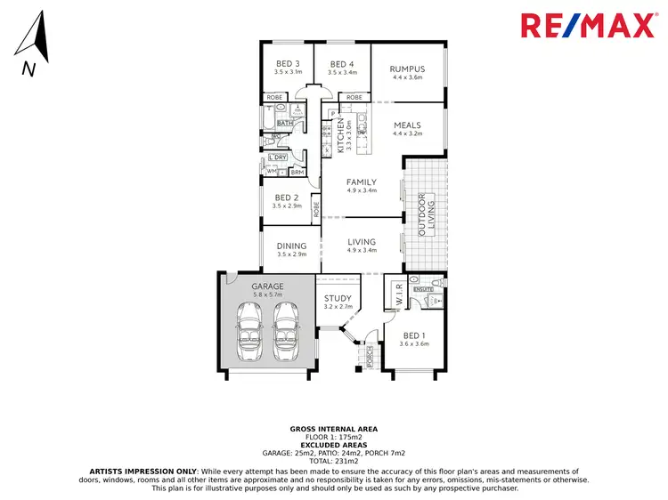 Floorplan of Homely house listing, 15 Perception Road, Nambour QLD 4560