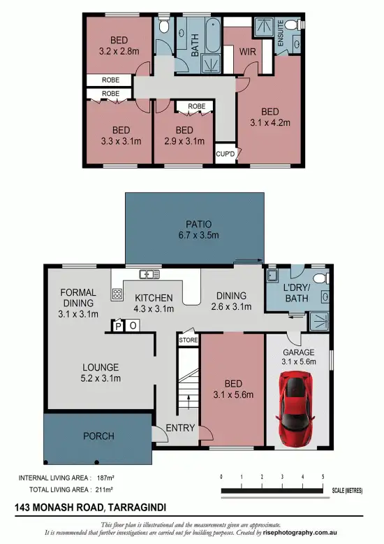 Floorplan of Homely house listing, 143 Monash Road, Tarragindi QLD 4121