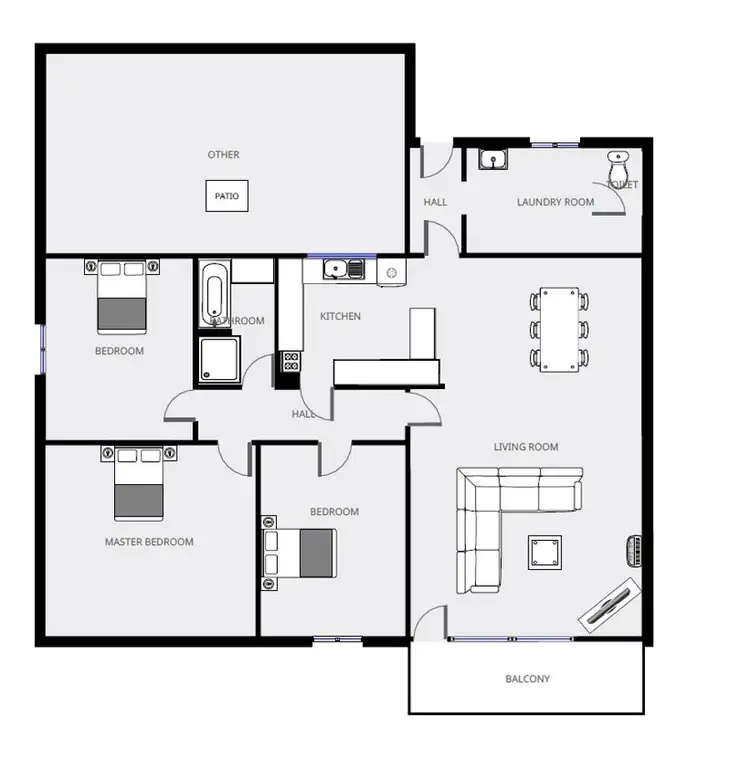 Floorplan of Homely house listing, 11 Wright Street, Withers WA 6230