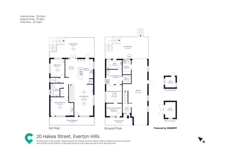 Floorplan of Homely house listing, 20 Hakea Street, Everton Hills QLD 4053