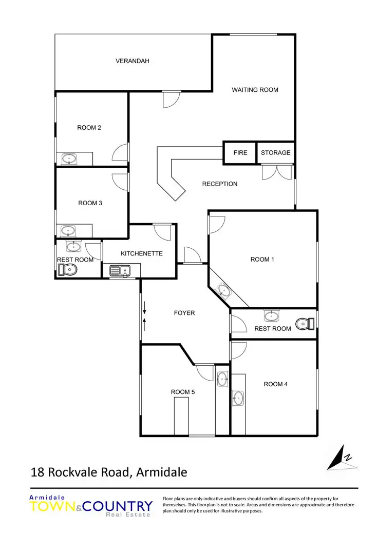 Floorplan of Homely house listing, 18 Rockvale Road, Armidale NSW 2350