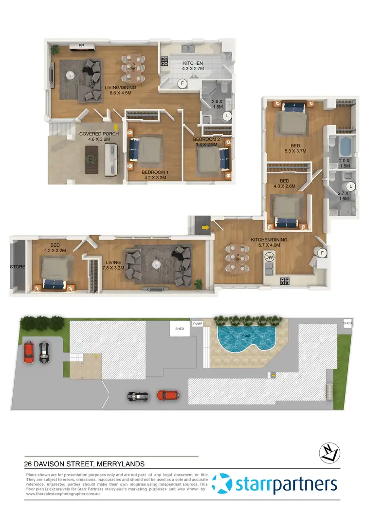 Floorplan of Homely house listing, 26 Davison Street, Merrylands NSW 2160