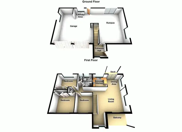 Floorplan of Homely house listing, 15 Polaris Avenue, Kingston QLD 4114