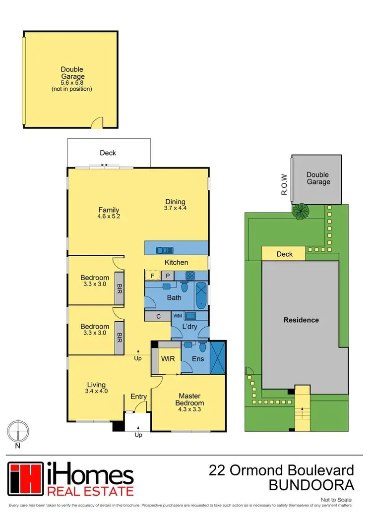 Floorplan of Homely house listing, 22 Ormond Boulevard, Bundoora VIC 3083
