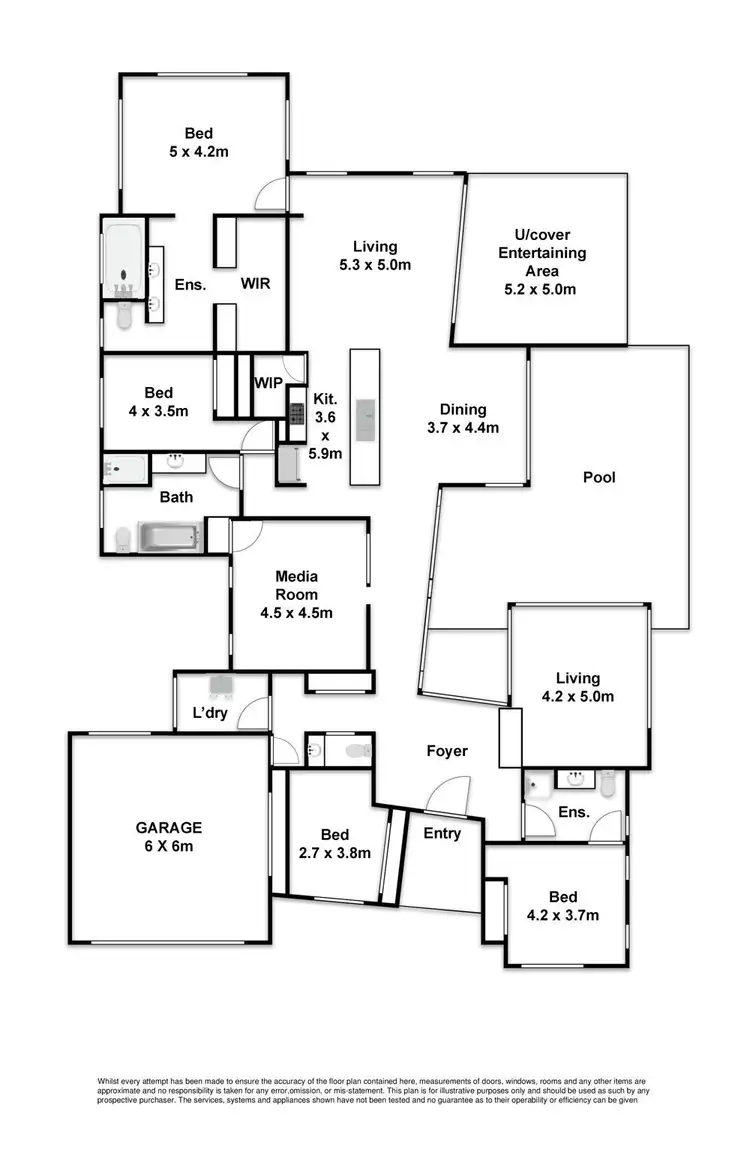 Floorplan of Homely house listing, 2 Springbrook Grove, Buderim QLD 4556