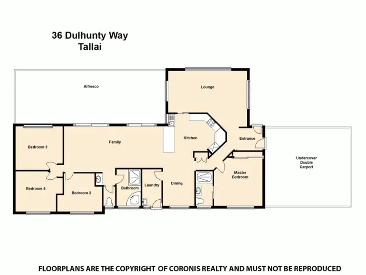 Floorplan of Homely house listing, 36 Dulhunty Way, Tallai QLD 4213