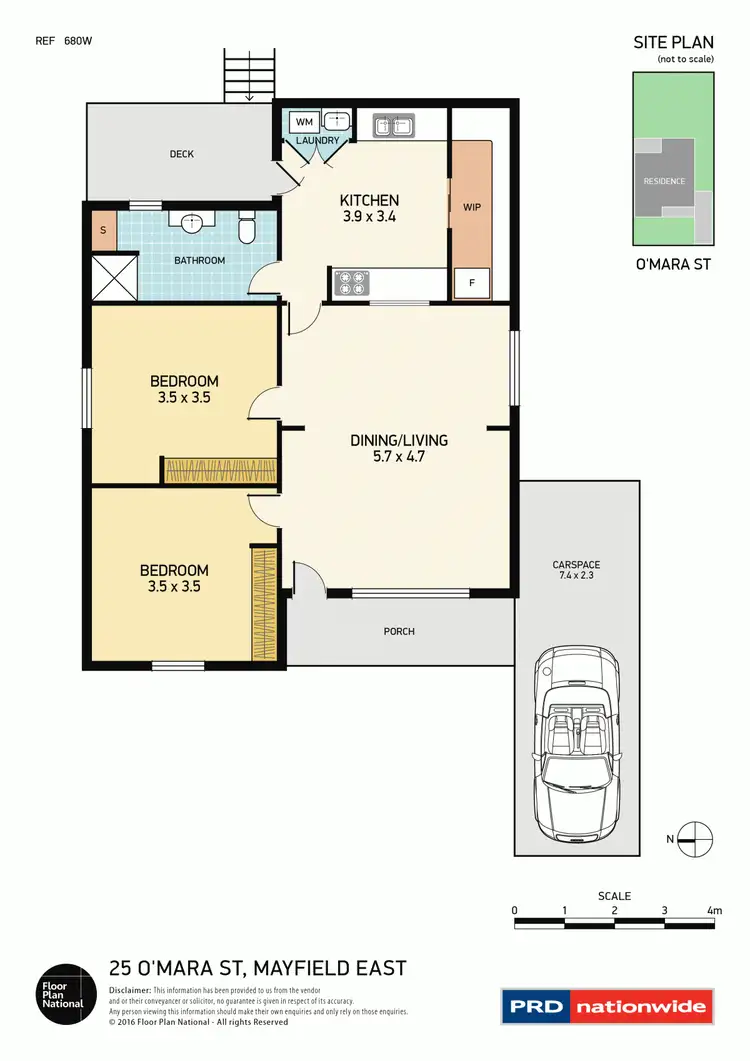 Floorplan of Homely house listing, 25 Omara Street, Mayfield East NSW 2304