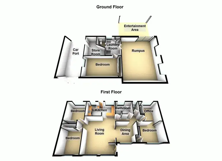 Floorplan of Homely house listing, 17 Tecoma Street, Kingston QLD 4114
