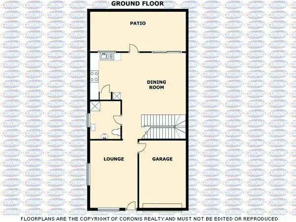 Floorplan of Homely townhouse listing, Address available on request