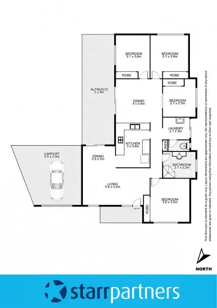 Floorplan of Homely house listing, 4 Tern Place, Erskine Park NSW 2759
