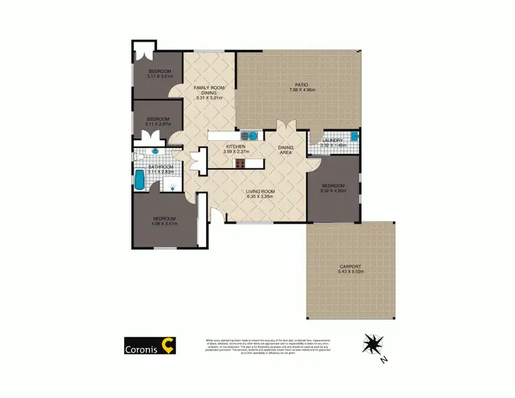 Floorplan of Homely house listing, 22 Diamondcrest Avenue, Deception Bay QLD 4508