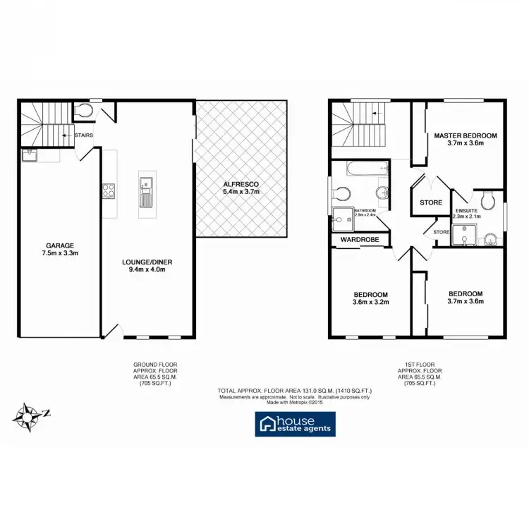Floorplan of Homely villa listing, 2/20 Holt Street, Middle Ridge QLD 4350