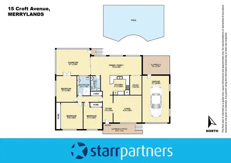 Floorplan of Homely house listing, 15 Croft Avenue, Merrylands NSW 2160