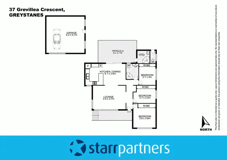 Floorplan of Homely house listing, 37 Grevillea Crescent, Greystanes NSW 2145