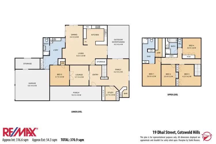 Floorplan of Homely house listing, 19 Dhal Street, Cotswold Hills QLD 4350