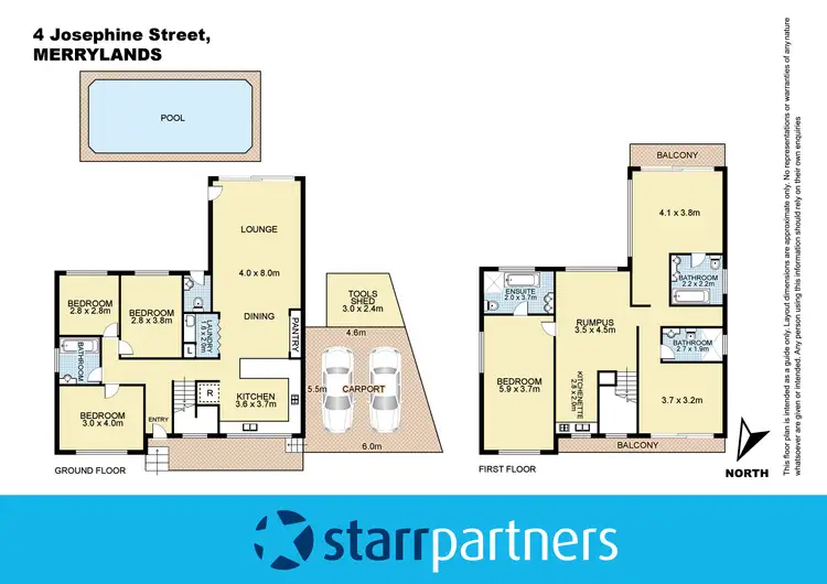 Floorplan of Homely house listing, 4 Josephine Street, Merrylands NSW 2160