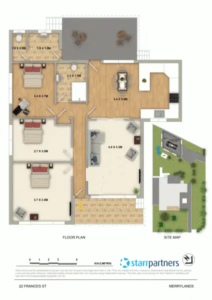 Floorplan of Homely house listing, 22 Frances Street, Merrylands NSW 2160