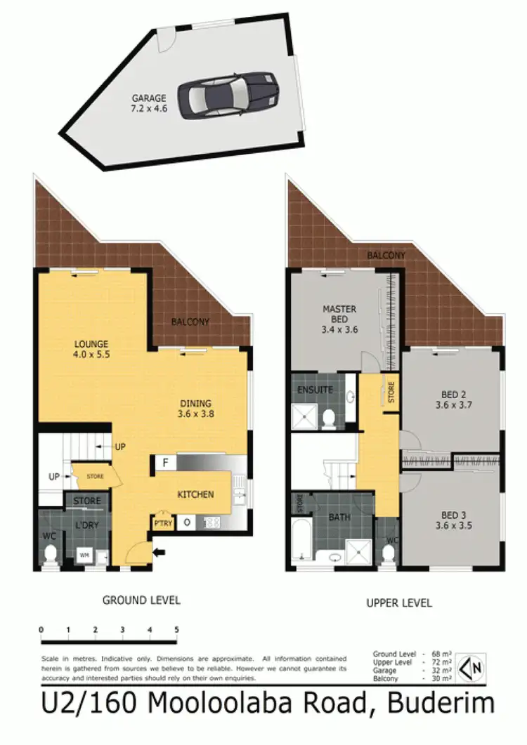 Floorplan of Homely unit listing, 2/160 Mooloolaba Road, Buderim QLD 4556
