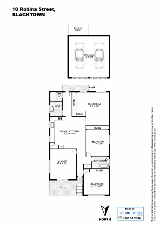 Floorplan of Homely house listing, Address available on request