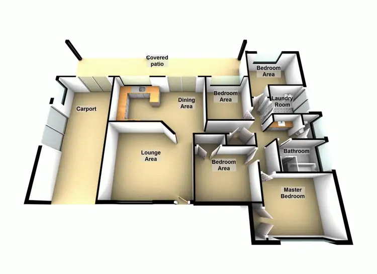 Floorplan of Homely house listing, 80 Litzows Road, Tarampa QLD 4311