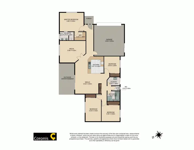 Floorplan of Homely house listing, 3 Koel Crescent, Highfields QLD 4352