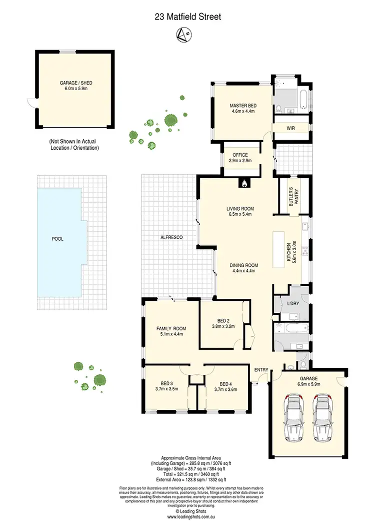 Floorplan of Homely house listing, 23 Matfield Street, Moggill QLD 4070