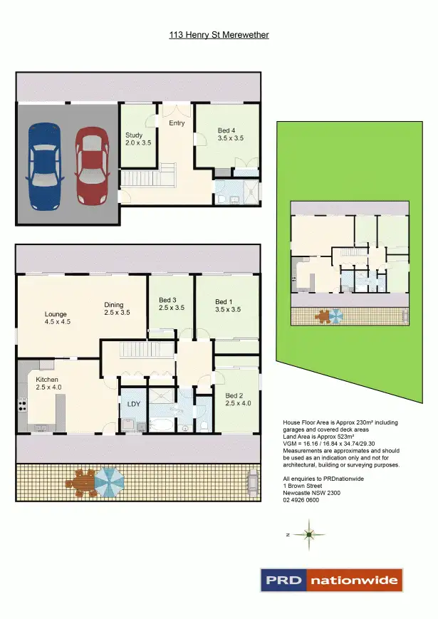 Floorplan of Homely house listing, 113 Henry Street, Merewether NSW 2291