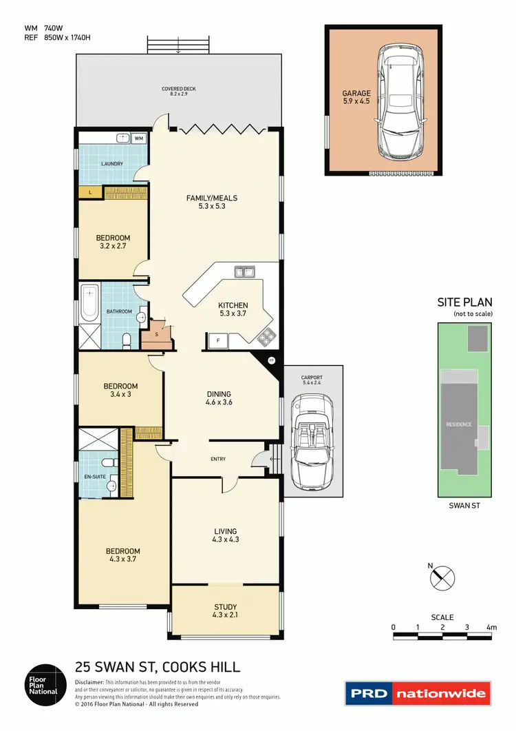 Floorplan of Homely house listing, 25 Swan Street, Cooks Hill NSW 2300
