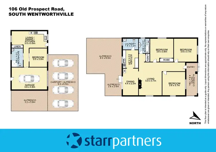 Floorplan of Homely house listing, 106 Old Prospect Road, South Wentworthville NSW 2145