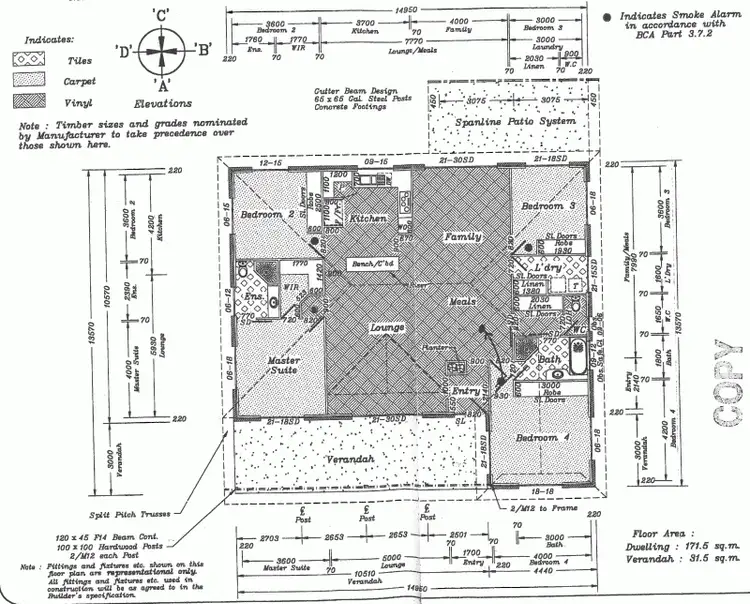 Floorplan of Homely house listing, 110 Esplanade, Toogoom QLD 4655