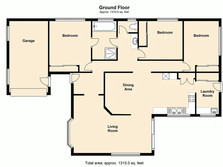 Floorplan of Homely house listing, 1 Connor Crescent, Caboolture QLD 4510
