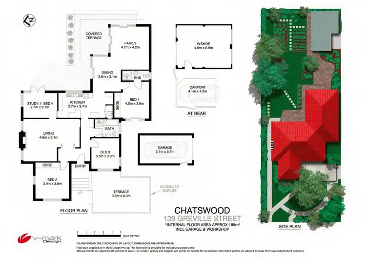 Floorplan of Homely house listing, 139 Greville Street, Chatswood NSW 2067