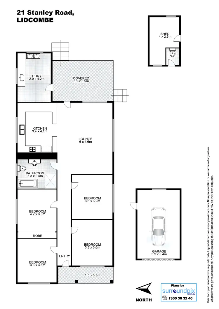 Floorplan of Homely house listing, 21 Stanley Rd, Lidcombe NSW 2141