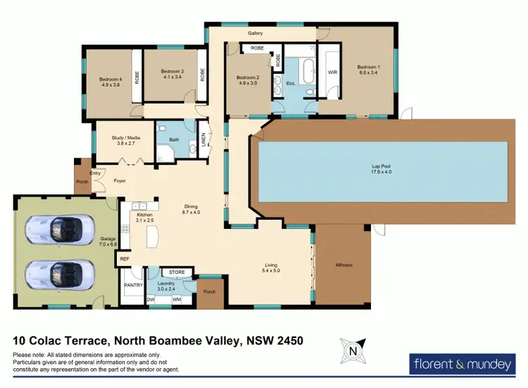 Floorplan of Homely house listing, 10 Colac Terrace, Coffs Harbour NSW 2450