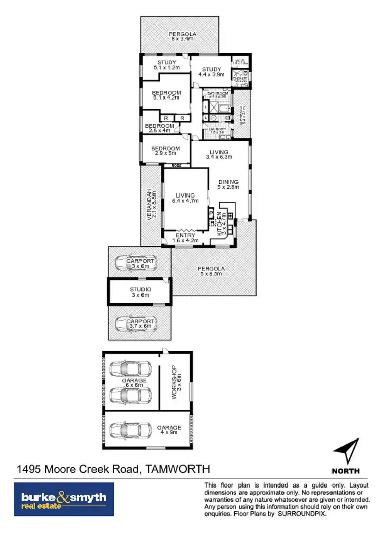 Floorplan of Homely house listing, 1495 Moore Creek Road, Tamworth NSW 2340