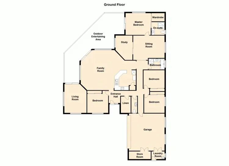 Floorplan of Homely house listing, 1 The Nook, Underwood QLD 4119