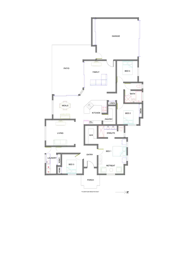 Floorplan of Homely house listing, 20 Seacrest Drive, Wondunna QLD 4655