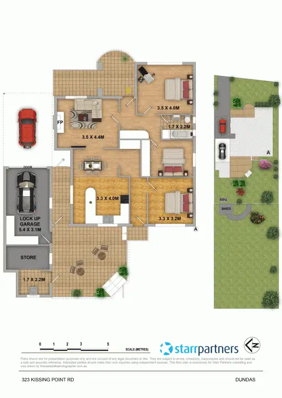 Floorplan of Homely house listing, 323 Kissing Point Road, Dundas NSW 2117