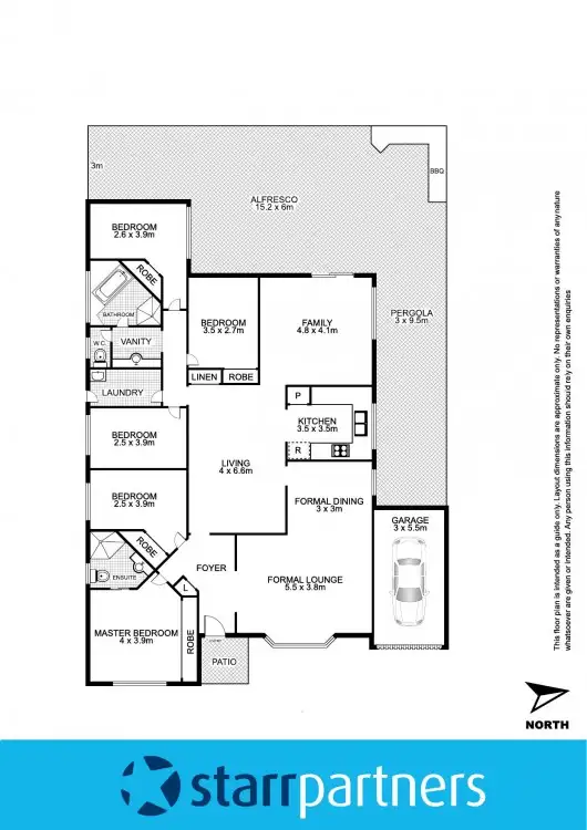 Floorplan of Homely house listing, 8 Tahoe Place, Erskine Park NSW 2759