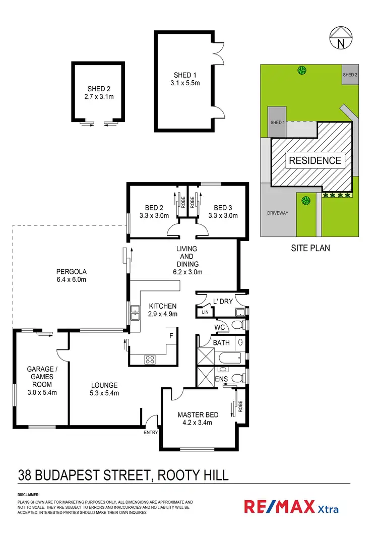 Floorplan of Homely house listing, 38 Budapest Street, Rooty Hill NSW 2766