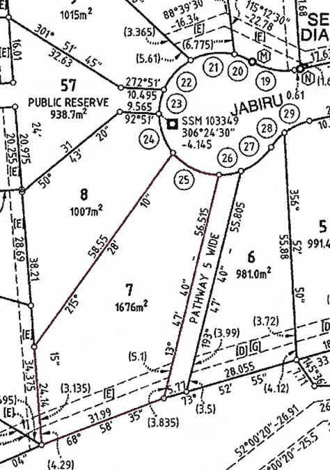 Floorplan of Homely land listing, 14 Jabiru Way, Corindi Beach NSW 2456