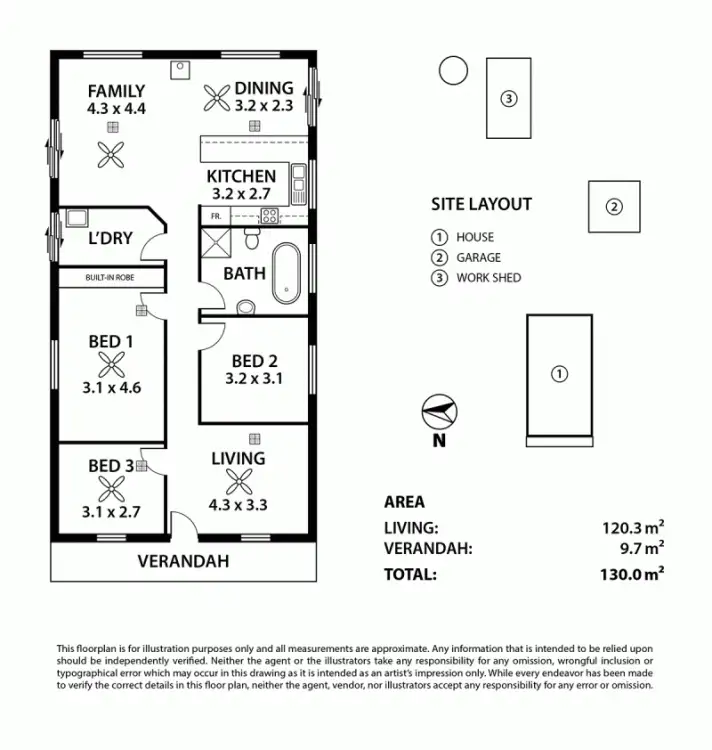 Floorplan of Homely house listing, 9 Topar Road, Kanmantoo SA 5252