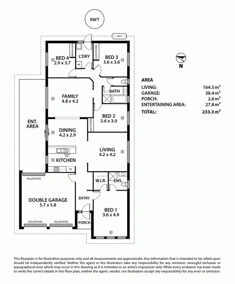 Floorplan of Homely house listing, 19 Laver Street, Mount Barker SA 5251