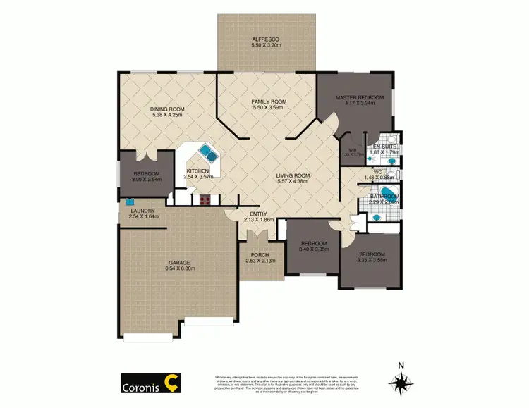 Floorplan of Homely house listing, 1 Pfeiffer Place, Mcdowall QLD 4053