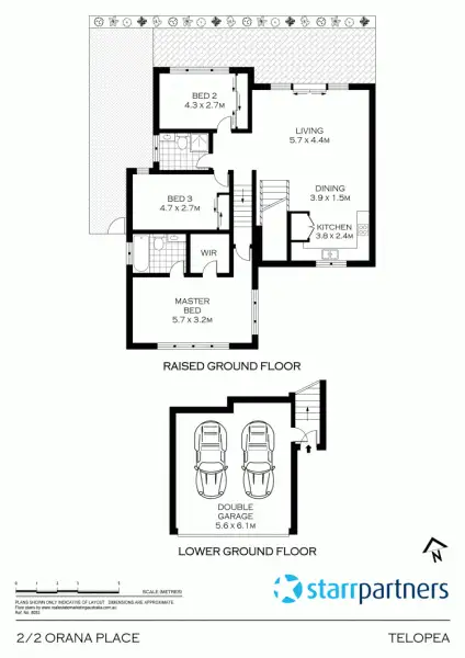 Floorplan of Homely house listing, 2/2-3 Orana Pl, Carlingford NSW 2117