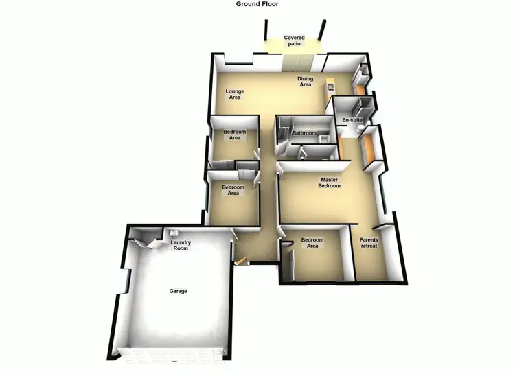 Floorplan of Homely house listing, 80 Golf Links Drive, Gatton QLD 4343