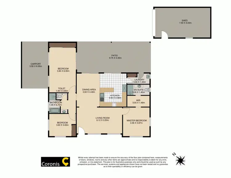 Floorplan of Homely house listing, 7 Kalka Court, Daisy Hill QLD 4127