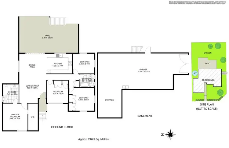 Floorplan of Homely house listing, 1 Stirling Street, Enoggera QLD 4051